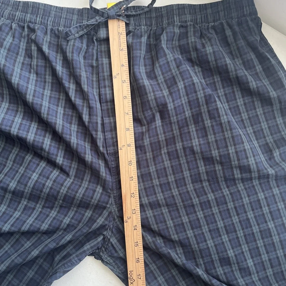Brooks Brothers Men's Tartan Plaid XL Pajama Set Americana Classic Loungewear